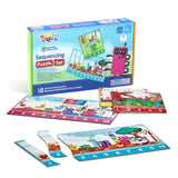 Learning Resources Numberblocks Sequencing Puzzle Set, Learn to Sequence Numbers 1 to 20, Educational Jigsaw Puzzles for Early Math Skills, Officially Licensed Learning Resources