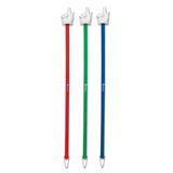 Learning Resources Hand Pointers Set of 3 Extra Long 24 Inch Classroom Pointers for Kids Ages 3 Plus