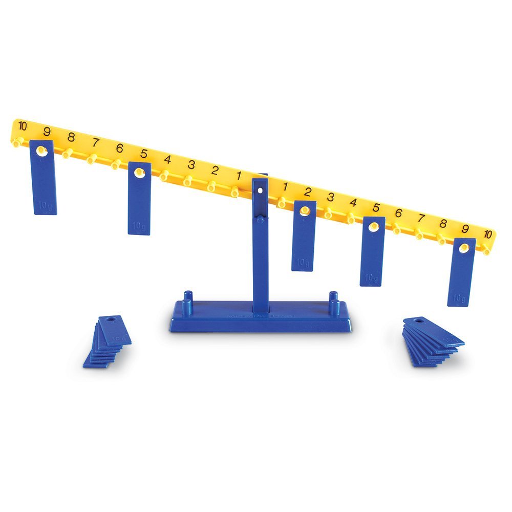 Learning Resources Maths Balance, Hands-On Number Operations & Algebra Learning Tool for Ages 6+