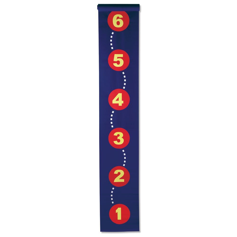 Learning Resources Step-By-Step 1-20 Number Line, Wipe-Clean Floor Mat for Active Maths Play, 3.5m Long, Ages 3+