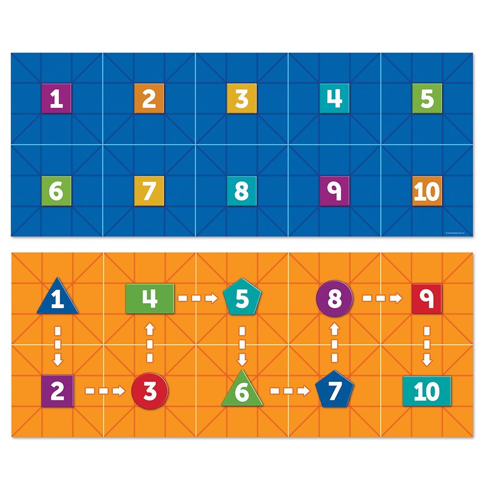 Learning Resources Code & Go Robot Mouse Math Pack, Early Coding and Math Skills for Kids Aged 5+ (Robot Mouse Not Included)