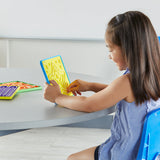 Learning Resources Mindful Maze Set for Kids, Hands-On Breathing Boards for Mindfulness and Emotional Regulation, Set of 3 Double-Sided Tactile Boards, Social Emotional Learning Tools for Ages 3+