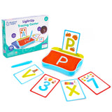 Learning Resources Light-Up Tracing Center, Sensory Writing Tray with Red Play Sand, Cards, and Stylus, Preschool Fine Motor and Pre-Writing Toy for Ages 3+