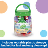 Learning Resources Snap-n-Learn Number Turtles, Early Maths Learning Toy for Number, Shape Recognition, and Fine Motor Skills, Ages 2+
