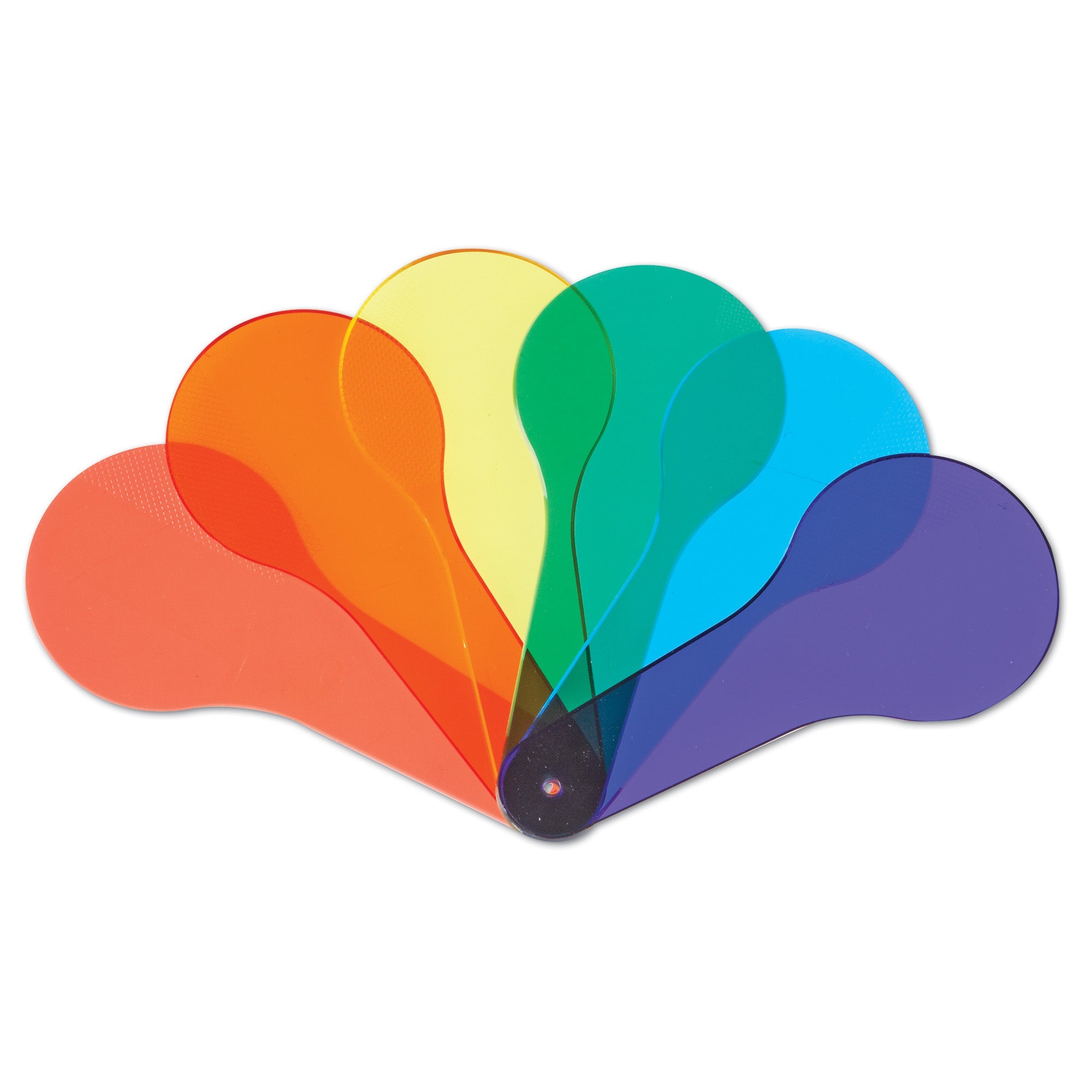 Learning Resources Primary Science® Colour Paddles, Early Colour Recognition and Mixing Tool, Set of 6, Ages 3+