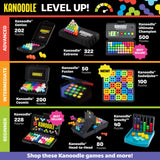 Learning Resources Kanoodle Brain Teaser Puzzle Game, 200 Logic Challenges for Kids and Adults, 2D and 3D Solo Game with Puzzle Pieces, Booklet, and Case, STEM Toy for Ages 7+