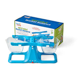 Learning Resources Nestable Bucket Balance, Compact Maths & Science Balance Scale for Kids, 500ml Clear Buckets, Explore Weight, Volume & Equivalency, Ages 3+