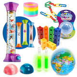 Learning Resources Sensory Fidget Toy Kit, Anxiety Relief and Calming Tools for Kids, Ages 3+