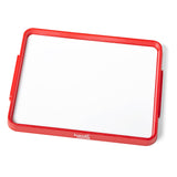 Learning Resources Magnetic Dry-Erase Activity Trays, Set of 6 Stackable Classroom Whiteboard Trays with Handles, Write-On Wipe-Off Surface for Magnetic Activities and A4 Worksheets, Ages 3 and Up