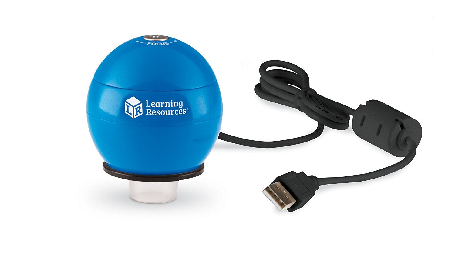 Learning Resources Zoomy 2.0 Handheld Digital Microscope, 54x Magnification, USB Connectivity, Captures Photos & Videos, Compatible with PC & Mac, Blue