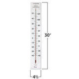 Learning Resources Giant Classroom Thermometer, 76cm Wall-Mountable Indoor/Outdoor Thermometer with Celsius & Fahrenheit Scales, Durable, Break-Resistant Design, For Kids Ages 6+
