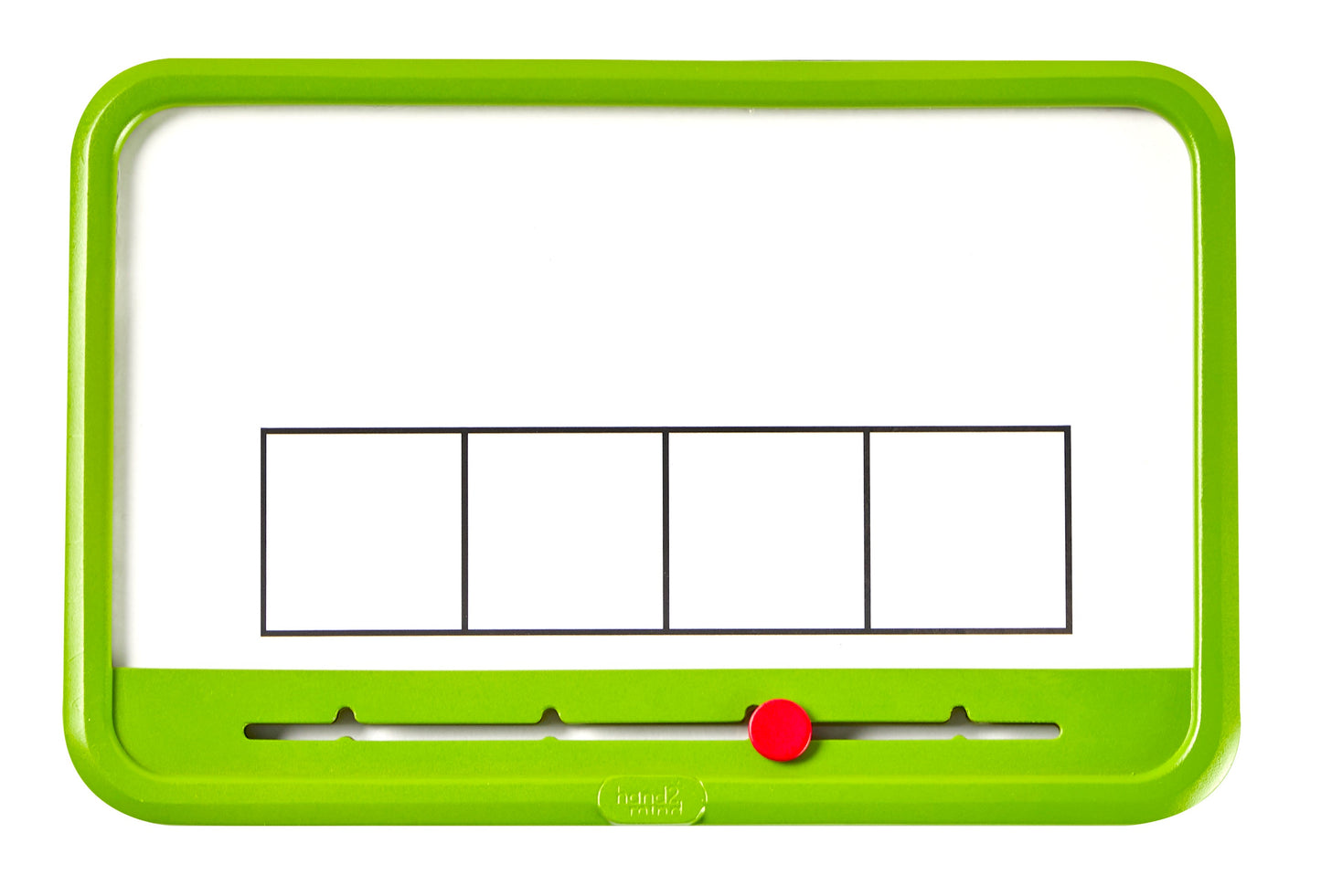 Learning Resources Elkonin Box Magnetic Dry-Erase Board Set, Phonics and Reading Skills Practice, 8 Boards with Built-In Slider, Includes Activity Guide, Ages 3+
