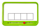 Learning Resources Elkonin Box Magnetic Dry-Erase Board Set, Phonics and Reading Skills Practice, 8 Boards with Built-In Slider, Includes Activity Guide, Ages 3+