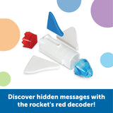 Learning Resources Skill Builders Outer Space, Preschool Space Activity Set with 3D Rocket, Puzzle, and Write and Wipe Activity Book, Ages 4 Plus