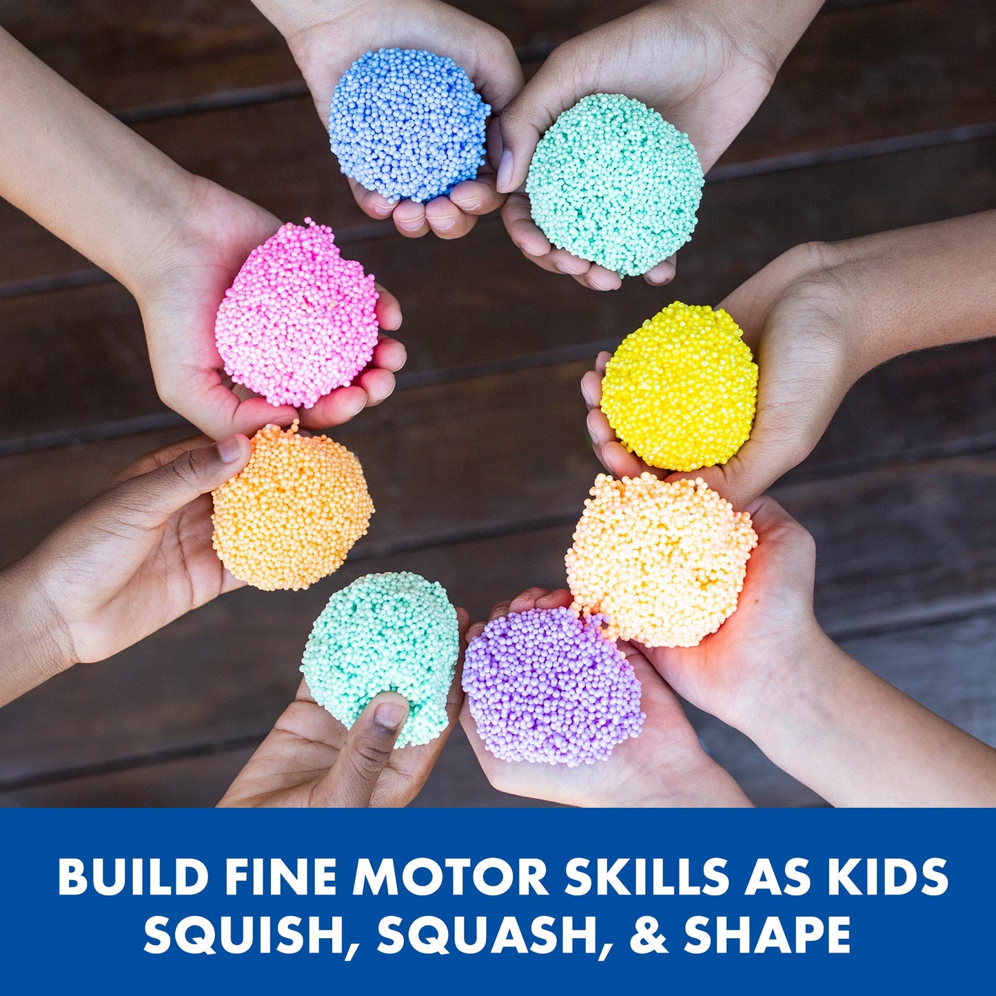 Learning Resources Playfoam Combo 8-Pack, Mess-Free Sensory Play Foam, Never Dries Out, Includes Classic and Sparkle Colors for Creative Play