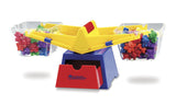 Learning Resources Primary Bucket Balance with Compare Bear Counters, Hands-On Math Learning Tool for Weighing, Measuring and Comparing, Includes 102 Counters and Activity Guide, Ages 3+