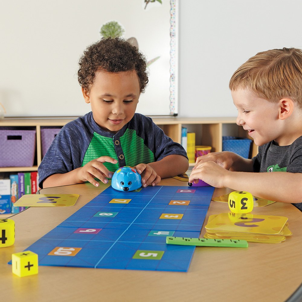 Learning Resources Code & Go Robot Mouse Math Pack, Early Coding and Math Skills for Kids Aged 5+ (Robot Mouse Not Included)