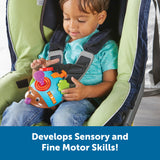 Learning Resources Spike the Fine Motor Hedgehog Fidget Friend, Toddler Fidget Toy with 6 Fine Motor Activities, Ages 18 Months+