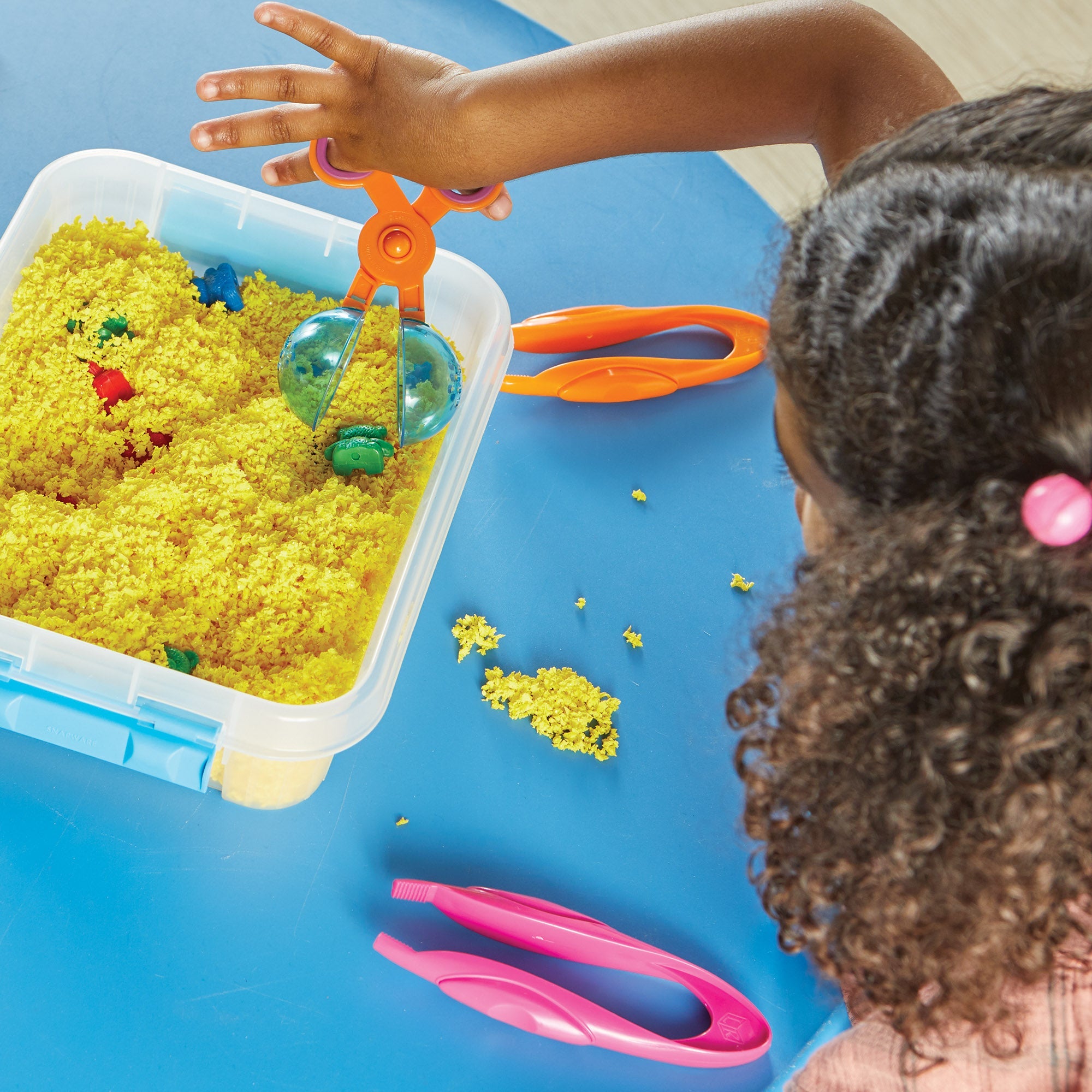 Learning Resources Helping Hands Fine Motor Tools Classroom Set, 24-Piece Set for Preschool & Early Learning