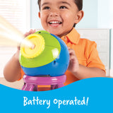 Learning Resources Primary Science Shining Stars Projector, Educational Space Toy with 24 Images and Multilingual Activity Guide, Ages 3 and Up